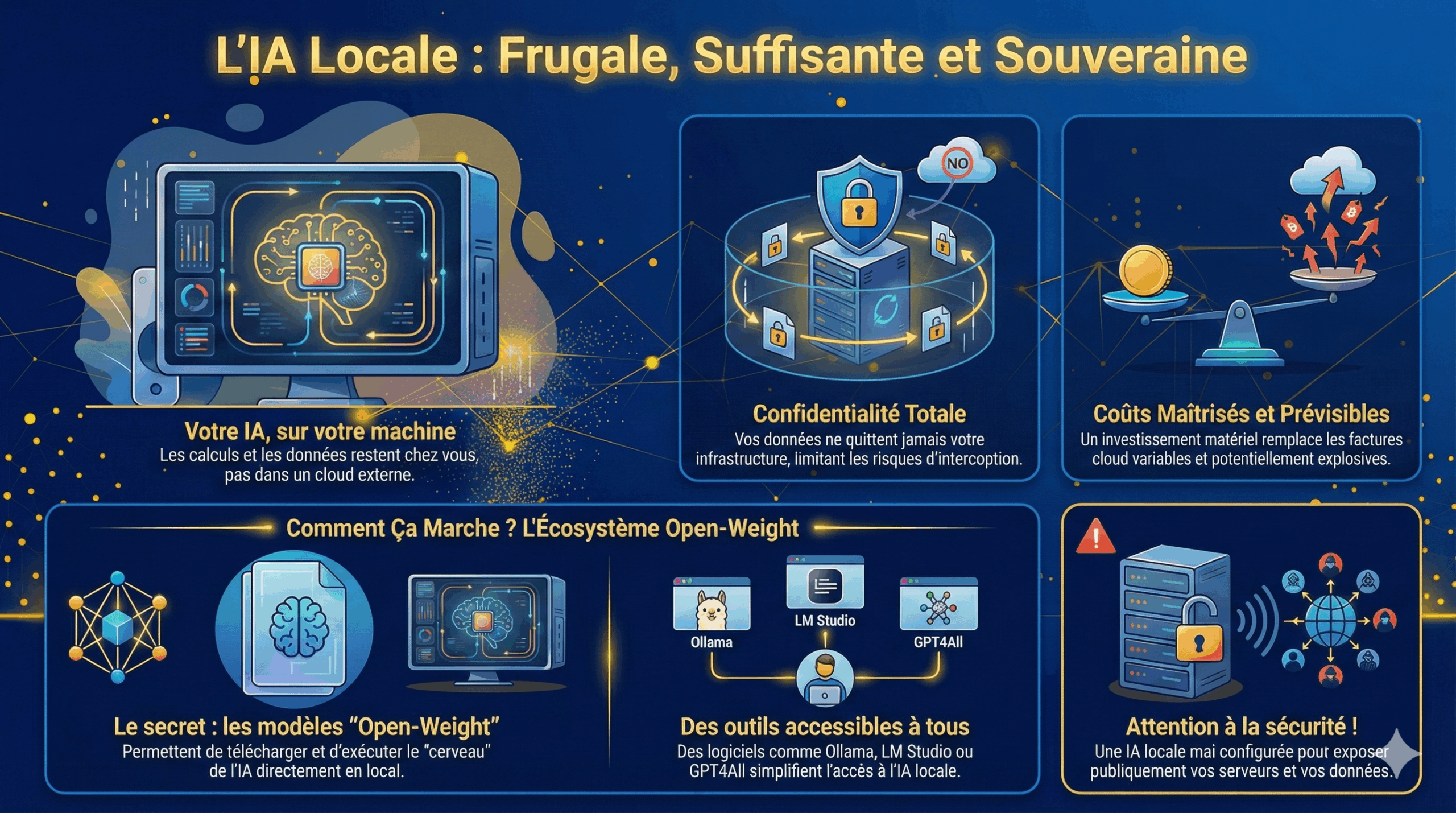 IA locale : et si la vraie révolution n’était pas la puissance, mais la frugalité ?